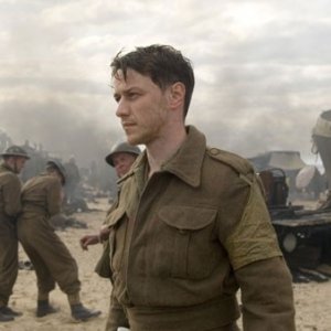 James McAvoy in una scena del film Espiazione
