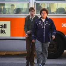 Jonah Hill e Michael Cera in una scena di SuxBad