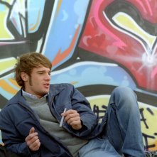 Ludovico Fremont in una scena del film Scrivilo sui muri