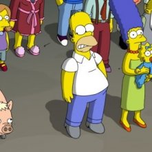 Un'immagine da I Simpson - il film
