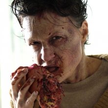 Una scena gore di Diary of the Dead