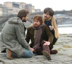 Kim Rossi Stuart, Claudio Gioè e Roberto De Francesco in una scena del film Piano, solo