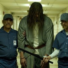 Tyler Mane, Danny Trejo e Lew Temple in una scena del film Halloween