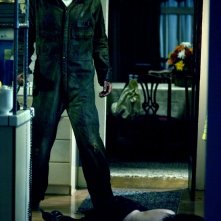 Michael Meyers (Tyler Mane) in una scena del film Halloween