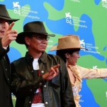 Hideaki Ito, Takashi Miike e Kaori Momoi a Venezia per presentare Sukiyaki Western Django