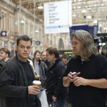 Matt Damon E Paul Greengrass Sul Set Del Film The Bourne Ultimatum 47373