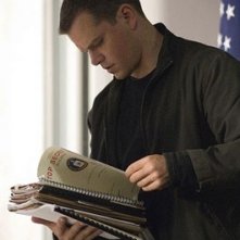 Una immagine di Matt Damon in una scena del film The Bourne Ultimatum