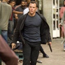 Matt Damon in una scena del film The Bourne Ultimatum