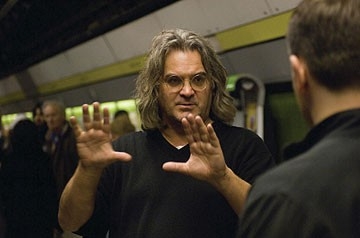 Paul Greengrass sul set del film The Bourne Ultimatum