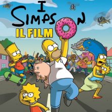 La locandina italiana di I Simpson - il film