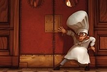 Una divertente scena del film Ratatouille