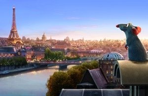 Una Parigi da sogno fa da scenario al film Ratatouille