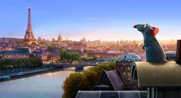 Una Parigi da sogno fa da scenario al film Ratatouille