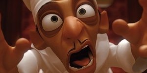 Una scena del film Ratatouille (2007)