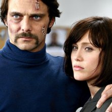 Alessandro Preziosi e Gabriella Pession in una scena de 'Il capitano 2', episodio 'Operazione tritolo - seconda parte'