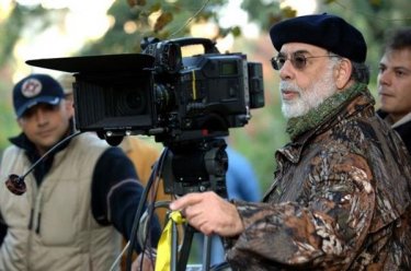 Francis Ford Coppola sul set di Un'altra giovinezza