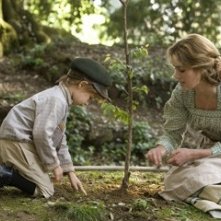 keira Knightley in una scena del film Seta