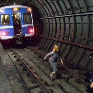 Nicole Kidman sul set di The Invasion