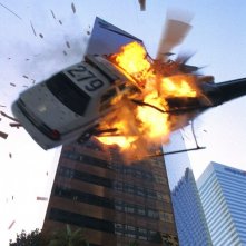 Una sequenza esplosiva del film Live Free or Die Hard