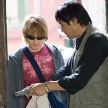 Angel Sing e Jodie Foster in una scena de Il buio nell'anima