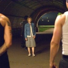 Jodie Foster in una sequenza de Il buio nell'anima