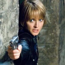 Jodie Foster in una scena drammatica de Il buio nell'anima