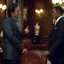 John Cusack e Samuel L. Jackson in una scena di 1408