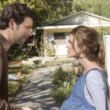 Keri Russell e Jeremy Sisto in una scena del film Waitress