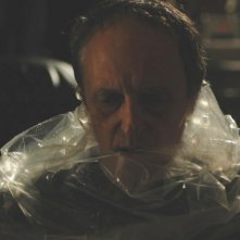 Una foto di Dario Argento sul set del film La terza Madre