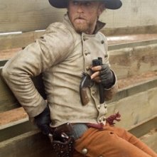 Ben Foster in una scena di Quel treno per Yuma