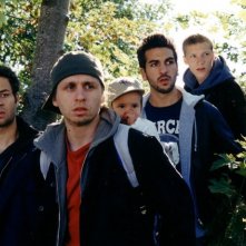 Elyas M'Barek (con la barba) è tra i protagonisti di Wholetrain