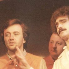 Abatantuono con Faletti e Boldi ai tempi delle esibizioni al 'Derby' di Milano