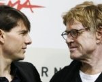 Robert Redford e Tom Cruise a Roma con Leoni per agnelli