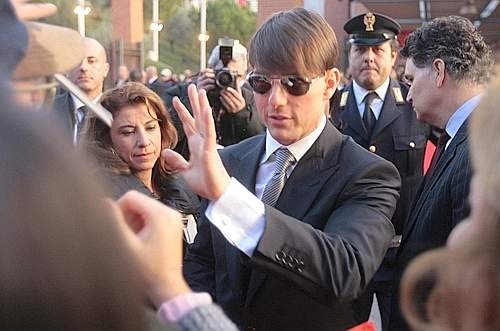 Festa Del Cinema Di Roma 2007 Tom Cruise Che Presenta Leoni Per Agnelli Si Concede Ai Fan 48646