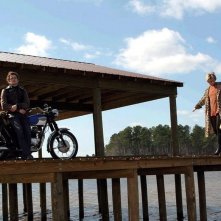 Hayden Christensen e Sienna Miller nel film Factory Girl