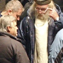 Michael Gambon sul set di Harry Potter e il principe mezzosangue