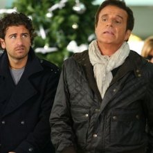 Christian De Sica con Alessandro Siani in una scena del cinepanettone Natale in Crociera