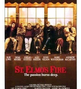 La locandina di St. Elmo's Fire