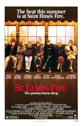 La locandina di St. Elmo's Fire