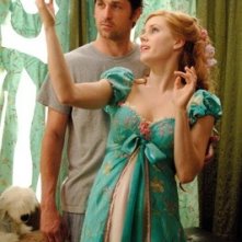 Amy Adams e Patrick Dempsey in una scena della commedia musicale Come d'incanto
