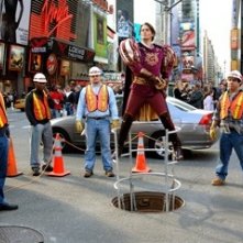 James Marsden in una sequenza di Come d'incanto