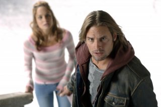 Josh Holloway in una sequenza del film Whisper - Il respiro del diavolo
