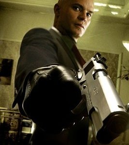 Timothy Olyphant sul set del film Hitman