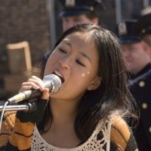 L'attrice T.V. Carpio in una scena di Across the Universe