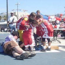 Sul set del film The Minis - Nani a canestro