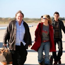 Gerard Depardieu in una scena del film L'Abbuffata