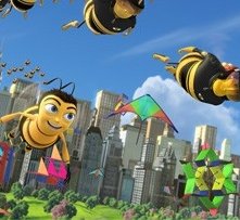 Una scena di Bee Movie