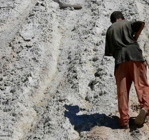 Una sequenza drammatica del film Rosso Malpelo