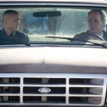 Jake McLaughlin e Tommy Lee Jones in una scena di Nella valle di Elah