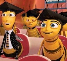 Una sequenza di Bee Movie, pellicola diretta da Steve Hickner e Simon J. Smith